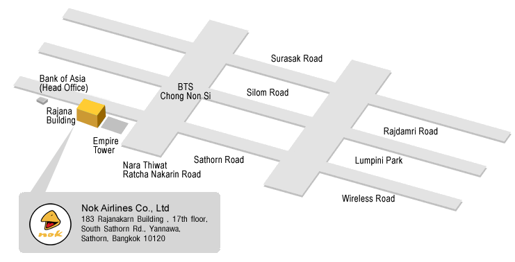 nok-air-head-office-map